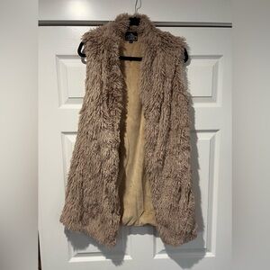 Angie Tan Teddy  Vest
